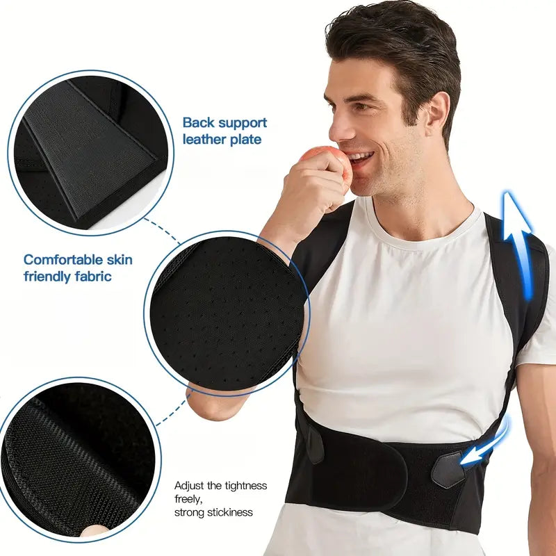 High Quality Posture Corrector Adjustable Belt for Male & Female
